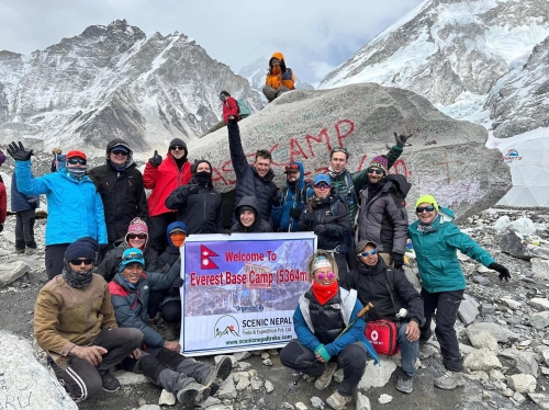 Birthday At Everest Base Camp