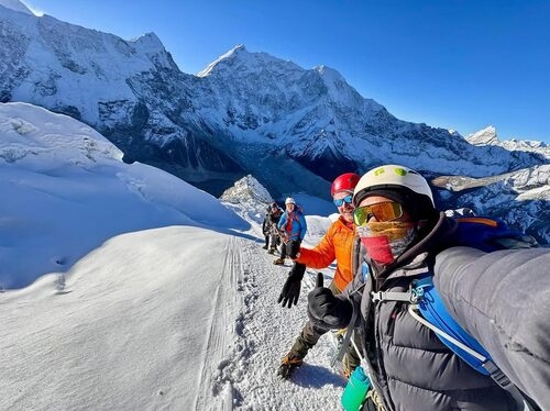High altitude trek in Nepal