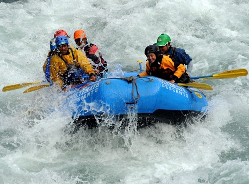 Rafting in Nepal