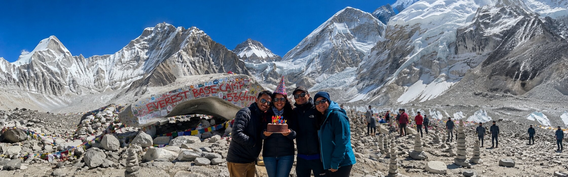 Birthday at Everest Base Camp