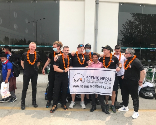  Scenic Nepal Treks Airport Welcome