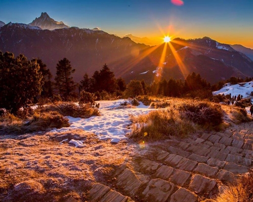 Annapurna Trek In Nepal Min