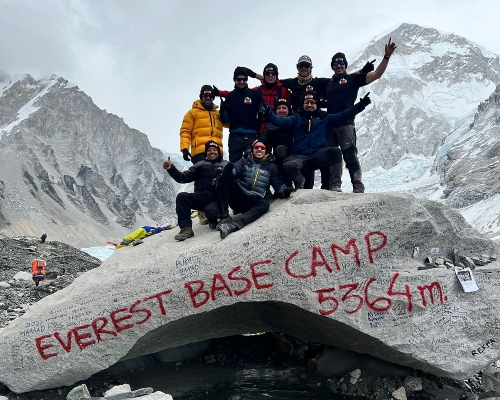 Everest Base Camp Trek Group Photo