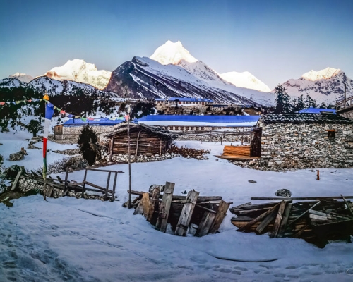 Winter Manaslu Circuit Trek Min