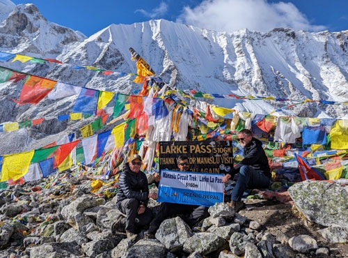 Larke la Manaslu Circuit Trek